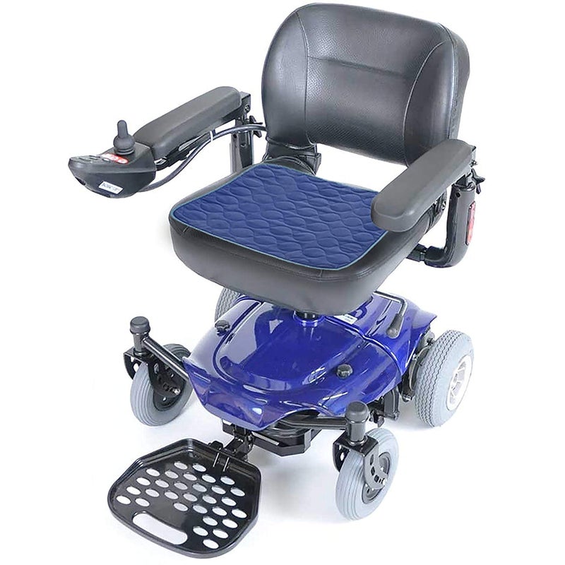 RMS Washable & Reusable Incontinence Chair Pad, Seat Protector & Bed Pad (Blue) - Image 2